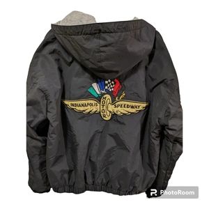 Men's Indy 500 Fleece Lined Indianapolis Motor Speedway Jacket Size Medium